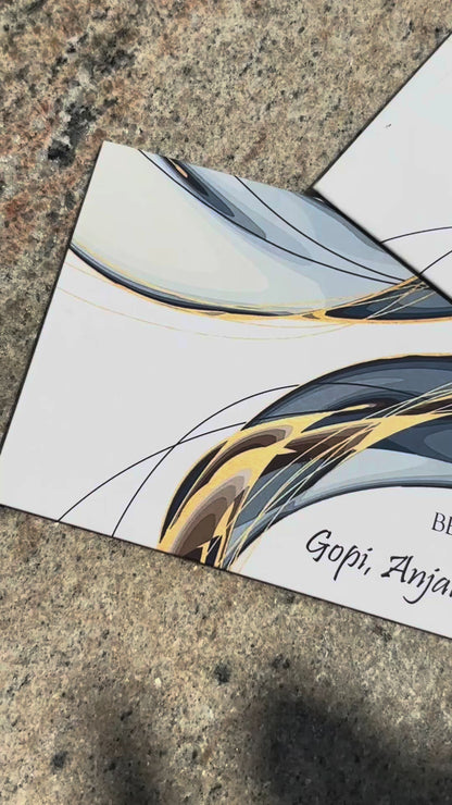 Personalised Money Envelopes - Paint Strokes Theme