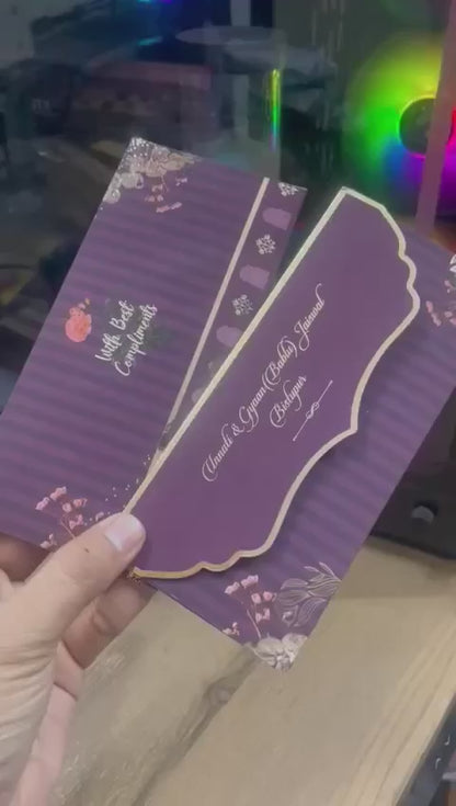 Luxe Gold Foil Money Envelopes - Aesthetic Rose