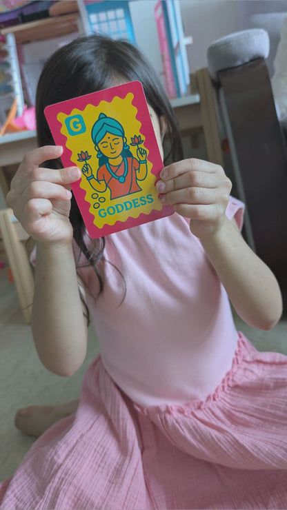 Personalised Diwali Flash Cards for Toddlers