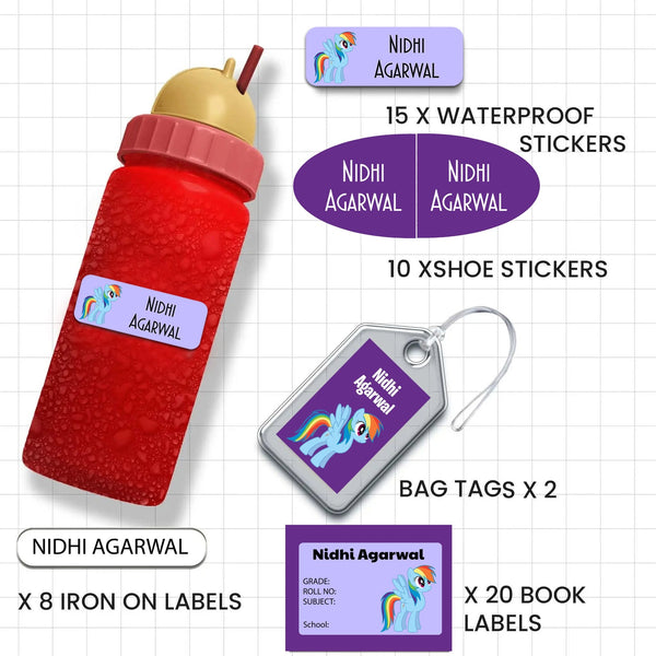 All You Need Pack - Set of 55 pieces - GIRLS & PRINCESSES - Chatterbox Labels - Value Packs