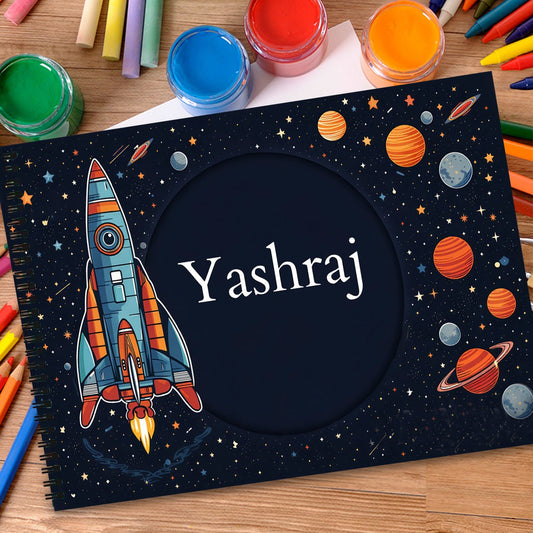 Personalised Drawing Book - Chatterbox Labels - Colouring Book