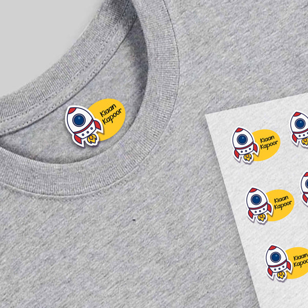 Design Heat Transfer Clothing Labels - Set of 25 - Chatterbox Labels - Clothing Labels