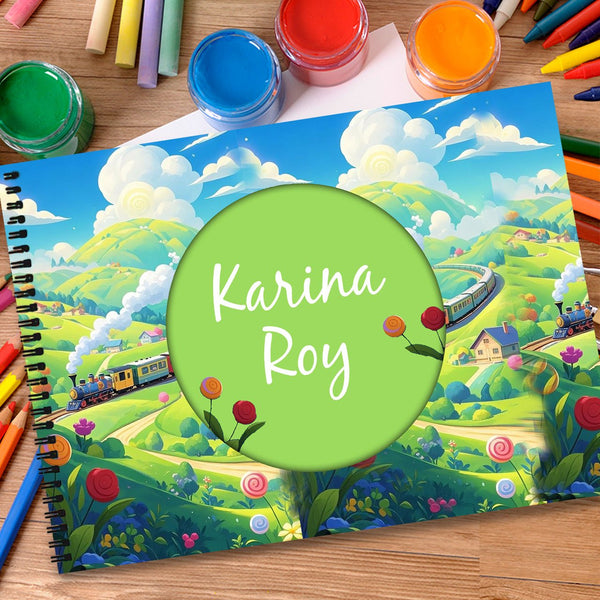 Personalised Drawing Book - Chatterbox Labels - Colouring Book