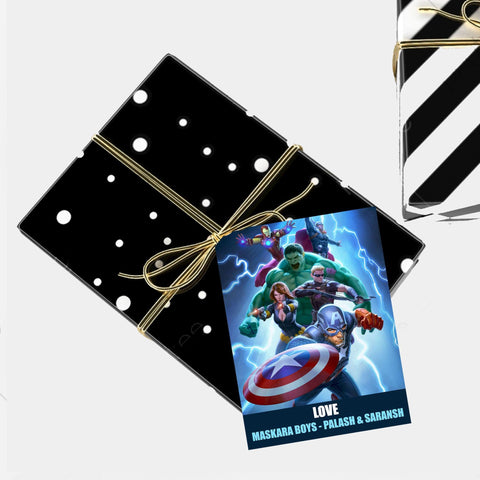 Gift tags Avengers - Set of 10 Chatterbox Labels