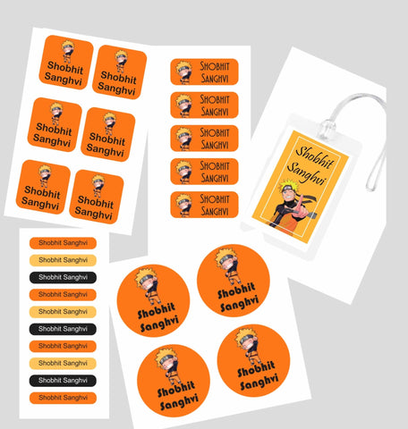 Assorted Waterproof Labels - Pokemon Theme Chatterbox Labels