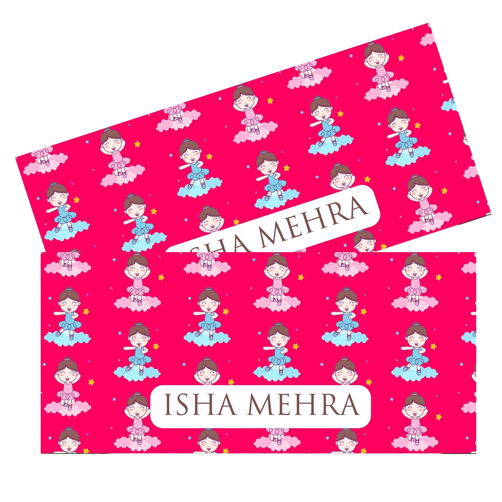Personalised Money Envelopes - Little Ballerina Theme - Set of 20 Chatterbox Labels