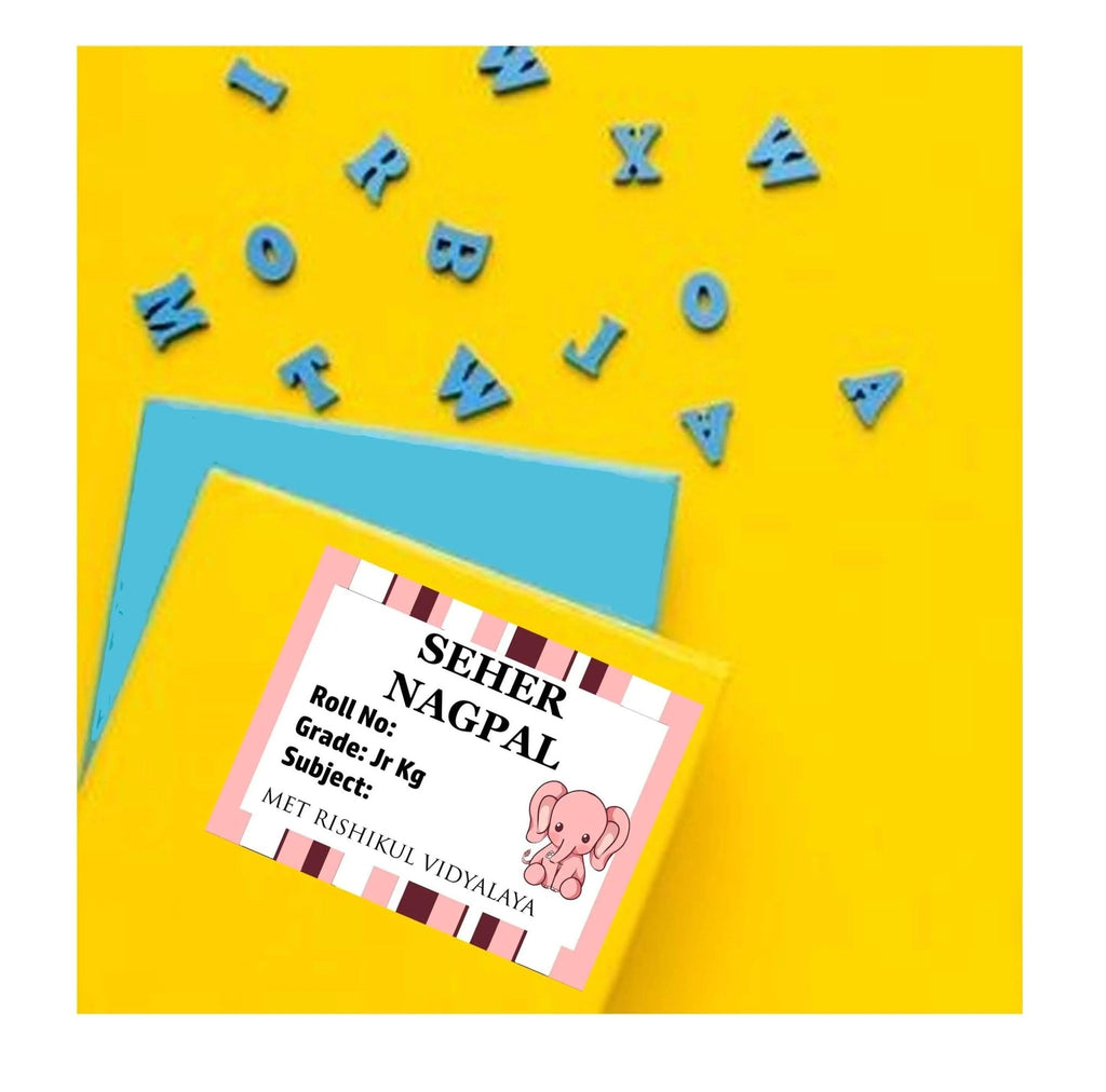 Personalised Book Labels - Custom Book Stickers - Chatterbox Labels