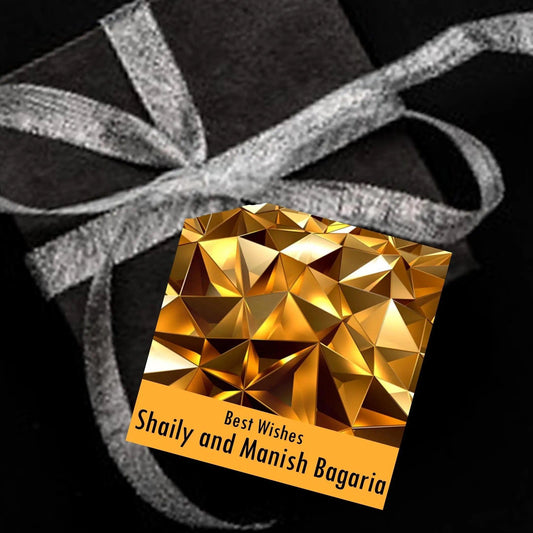 Gift tags / Gift Stickers - Golden Prism - Chatterbox Labels - Gift Tags