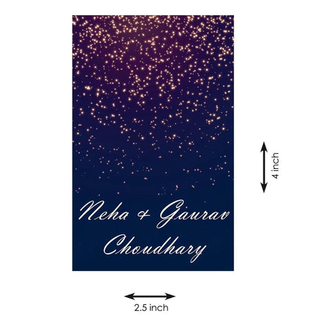 Gift tags / Gift Stickers - Indigo - Chatterbox Labels - Gift Tags