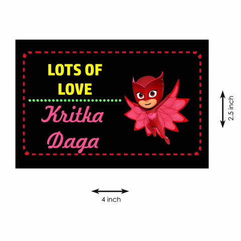 Gift tags / Gift Stickers - PJ Masks - Chatterbox Labels - Gift Tags