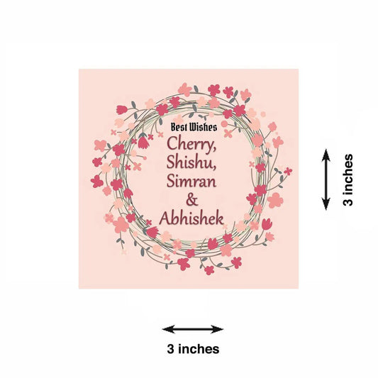 Gift tags / Gift Stickers - Peach Reef - Chatterbox Labels - Gift Tags