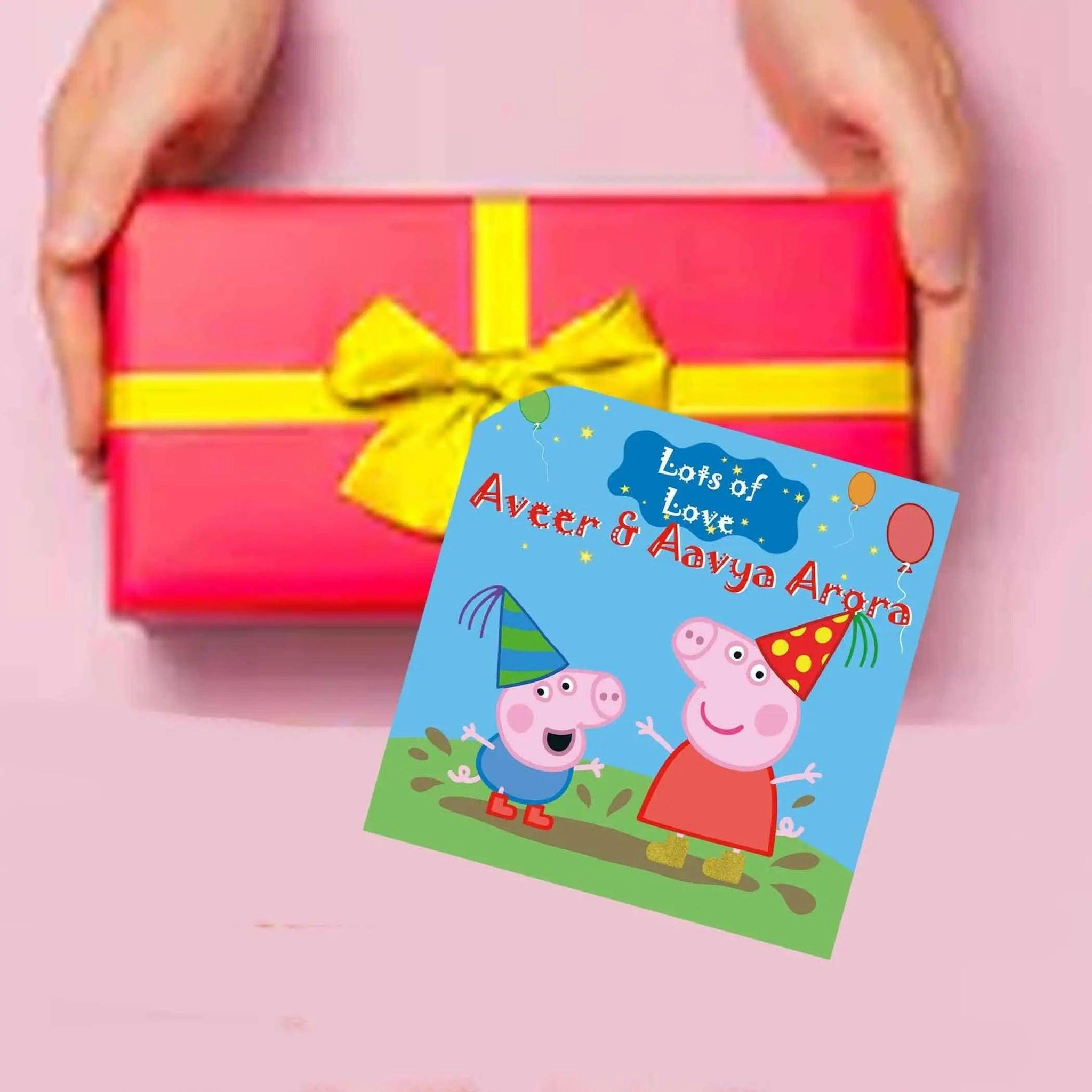 Gift tags Peppa Pig - Set of 10 Chatterbox Labels