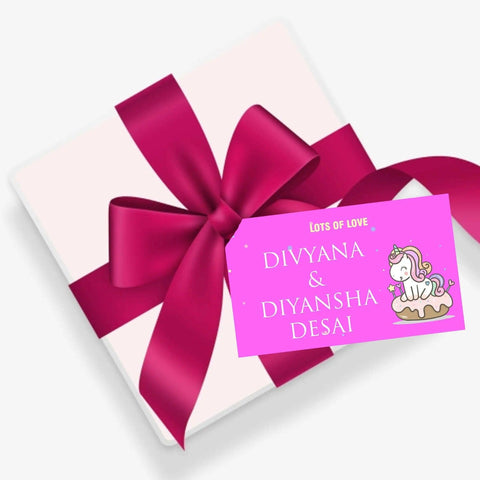 Gift tags Pink Unicorn - Set of 10 Chatterbox Labels