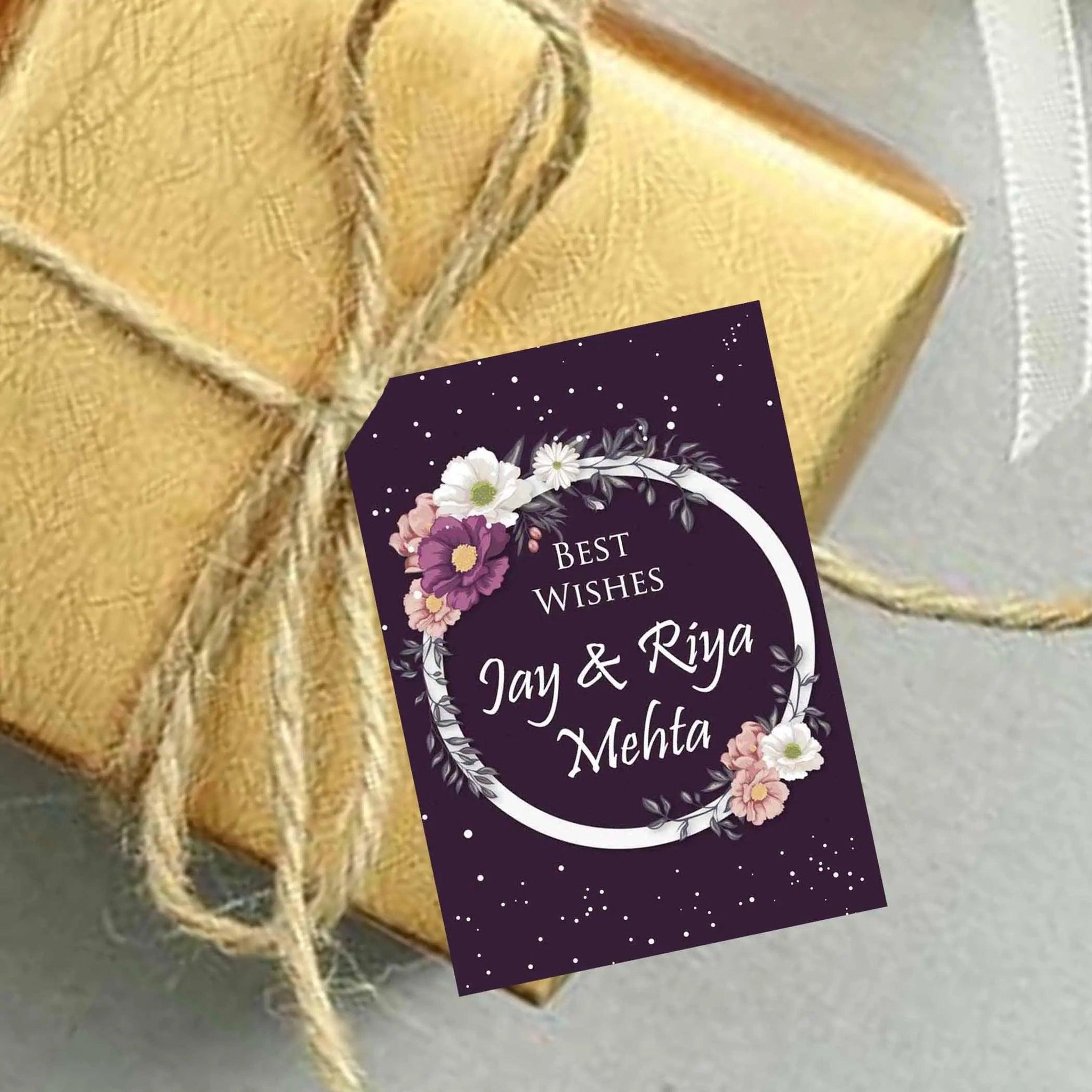 Gift tags Purple Reef - Set of 10 Chatterbox Labels