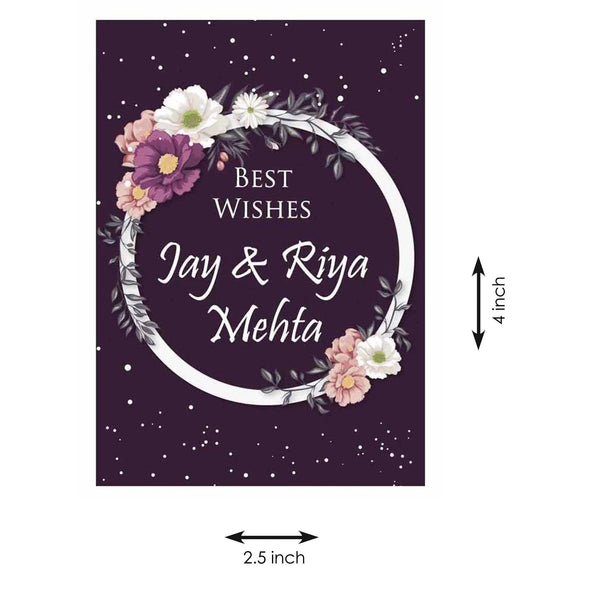 Gift tags Purple Reef - Set of 10 Chatterbox Labels
