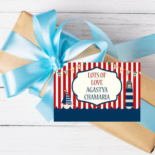 Gift tags / Gift Stickers - Sailor - Chatterbox Labels - Gift Tags