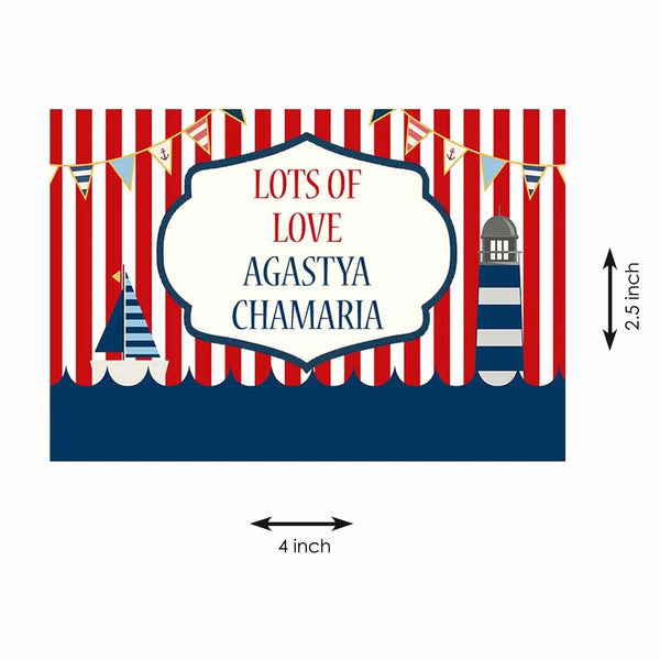 Gift tags Sailor - Set of 10 Chatterbox Labels