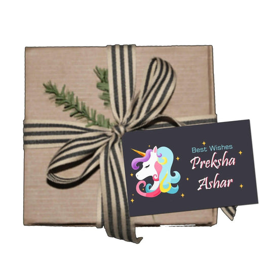 Gift tags / Gift Stickers - Unicorn Face - Chatterbox Labels - Gift Tags