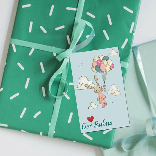 Gift tags / Gift Stickers - Vintage Bunny - Chatterbox Labels - Gift Tags
