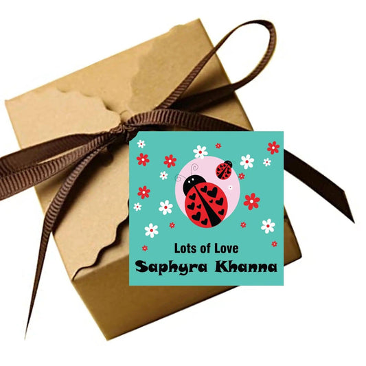 Gift tags / Gift Stickers - Lady Bug - Chatterbox Labels - Gift Tags