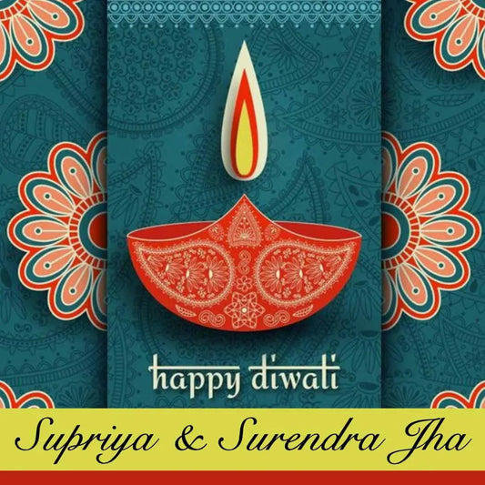 Happy Diwali Gift Tags/ Gift Stickers - Diwali Diya theme - Chatterbox Labels - Gift Tags