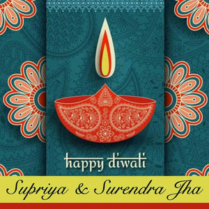 Diwali Diya Design Gift Tags