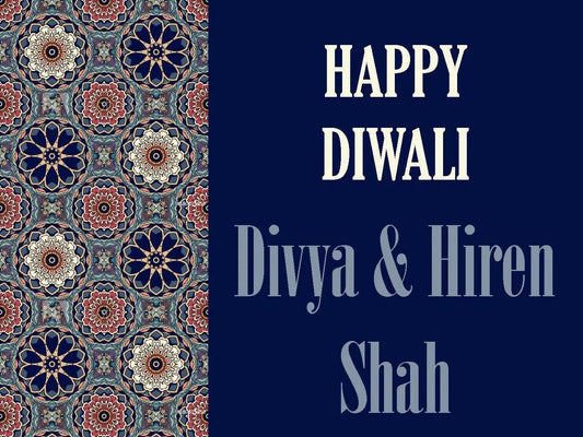 Happy Diwali Gift Tags/Gift Stickers - Motif design - Chatterbox Labels - Gift Tags