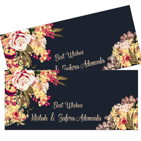 Personalised Money Envelopes - Spring Theme - Set of 20 Chatterbox Labels