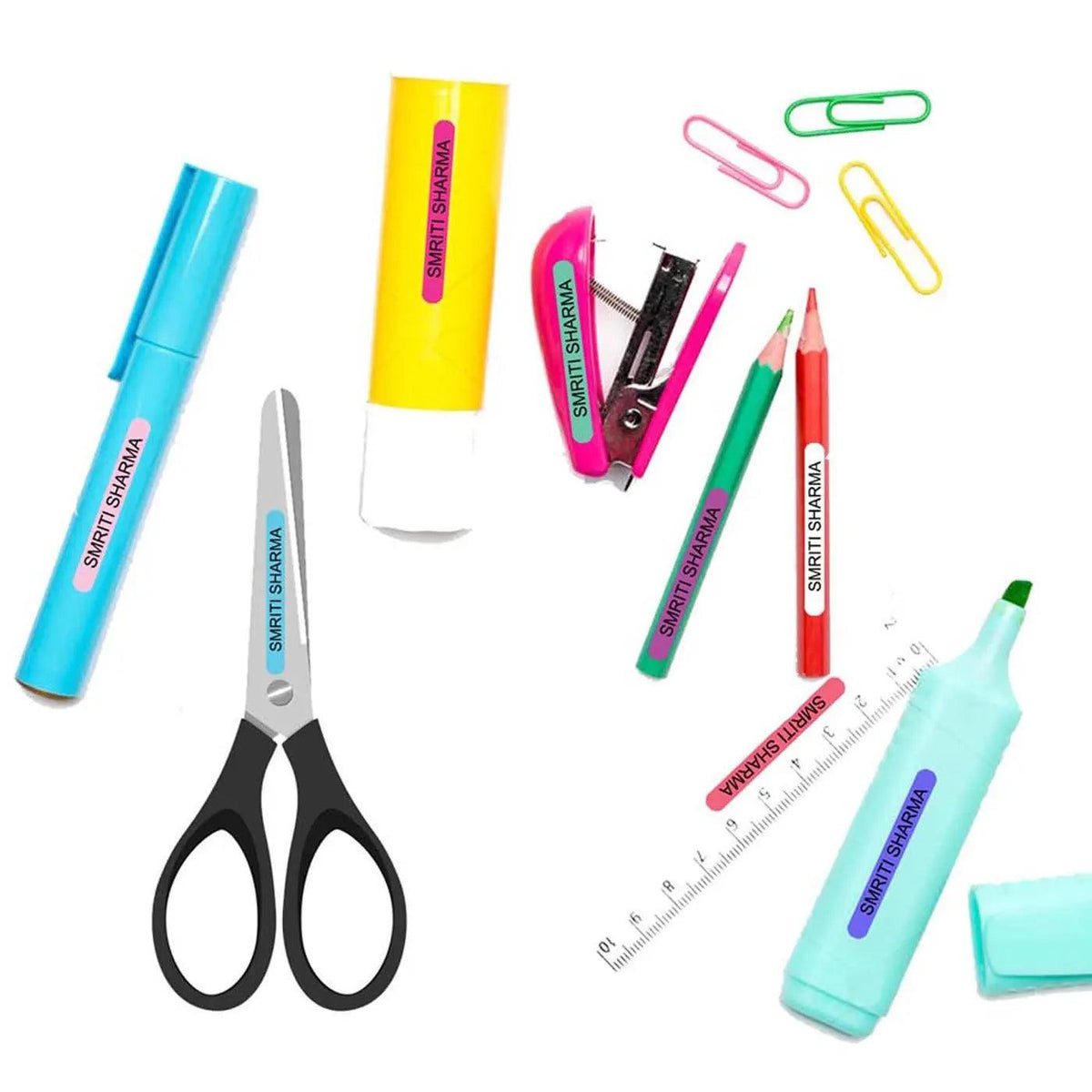 Personalised Stationery Labels & Stickers 20 Qty Chatterbox Labels