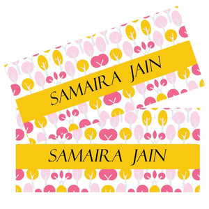 Personalised Money Envelopes - Pastel Trees Theme - Set of 20 Chatterbox Labels